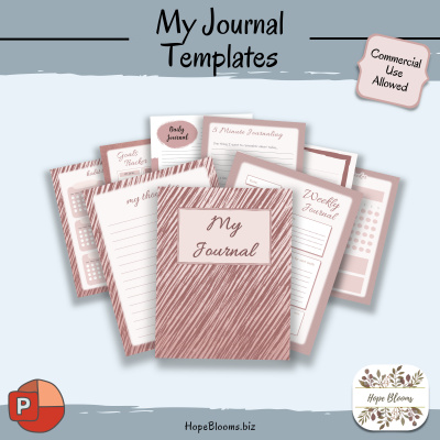 My Journal Templates PLR